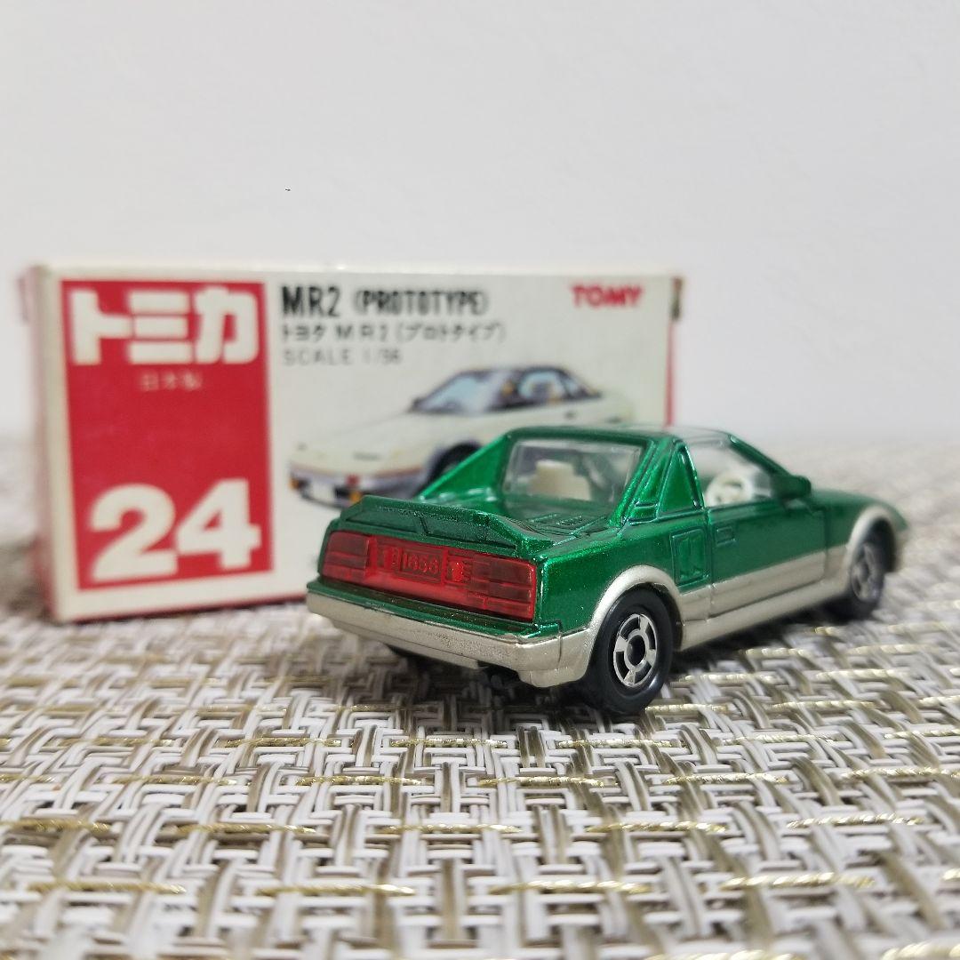 【激レア】 トミカ　赤箱　No.24 トヨタ MR2 （プロトタイプ）　日本製