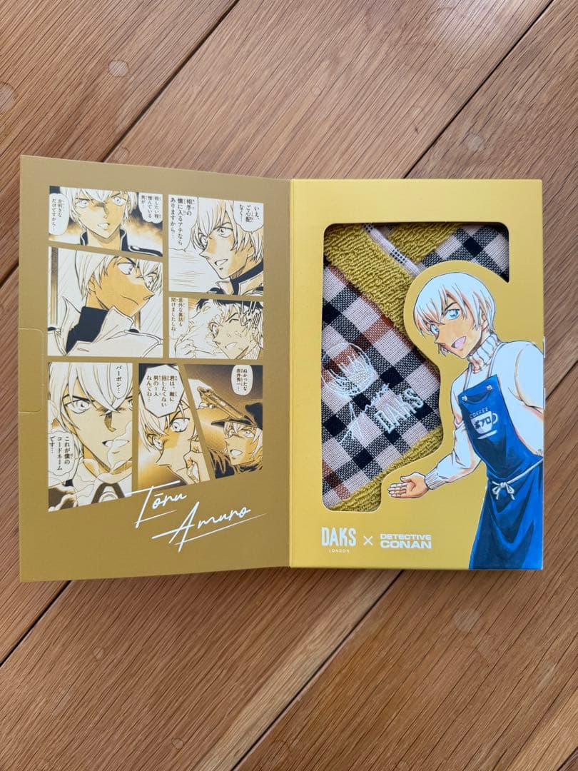 DAKS x 名探偵コナン ハンカチ 6枚セット