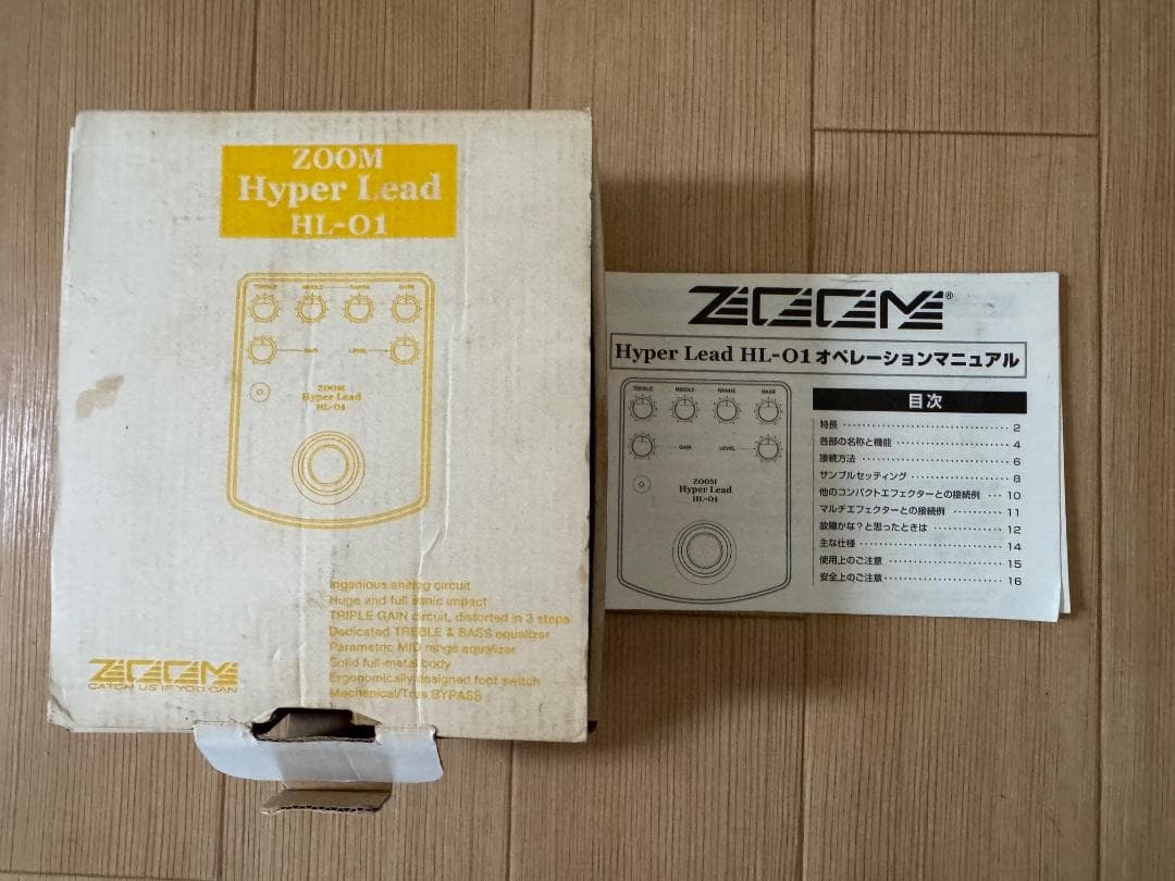 週末値下げ 美品 ZOOM Hyper Lead HI-01 ギターエフェクター