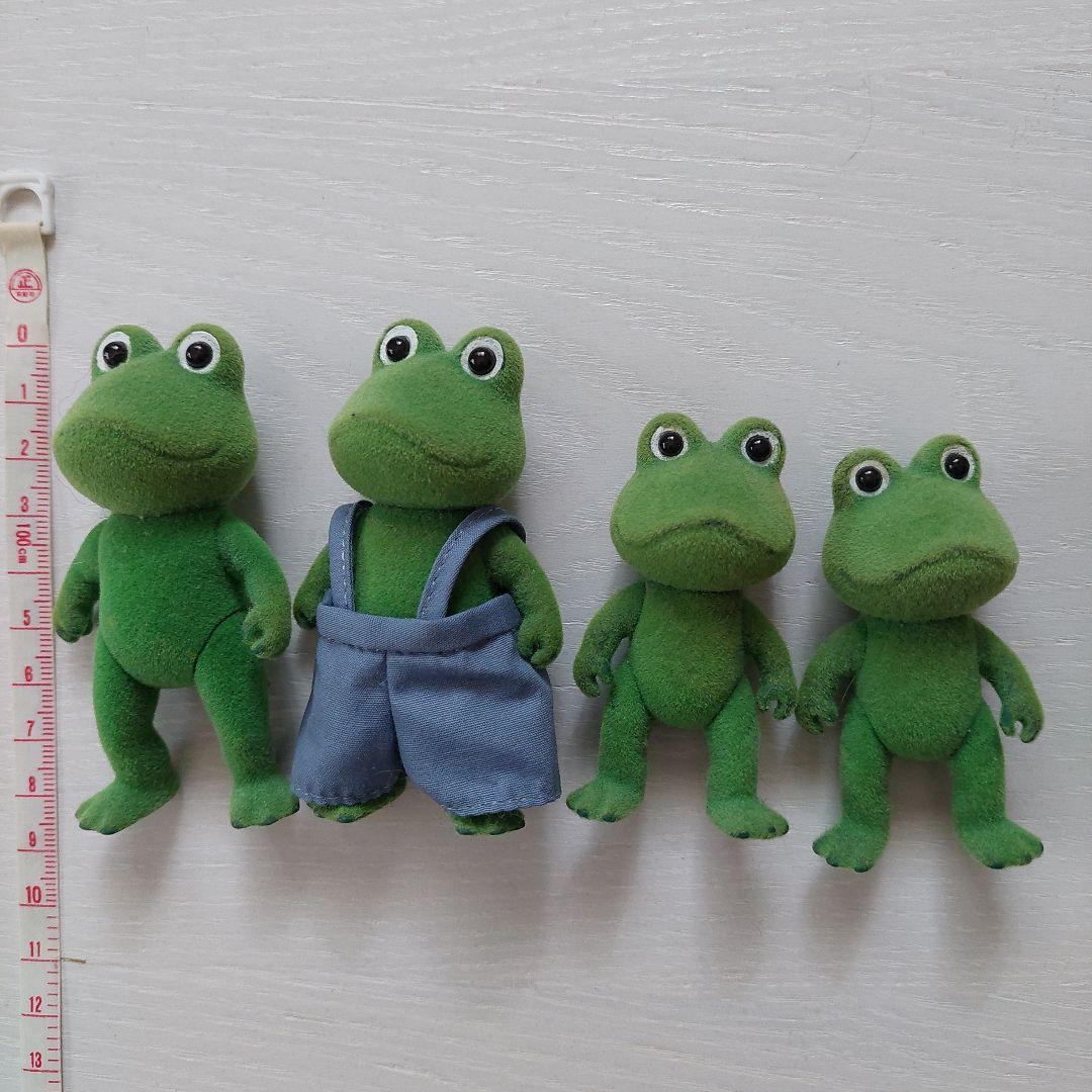 シルバニアファミリー カエル カエルファミリー(中古)と未開封赤ちゃん