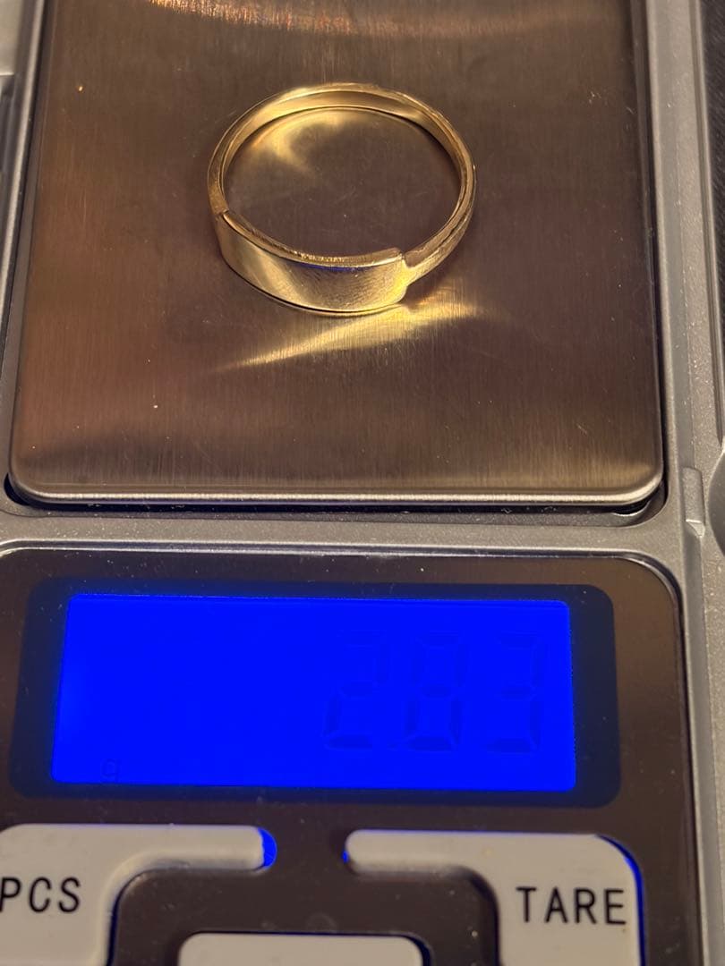 シグネット リング プレート k10 マテリアル系 約3g 約19号