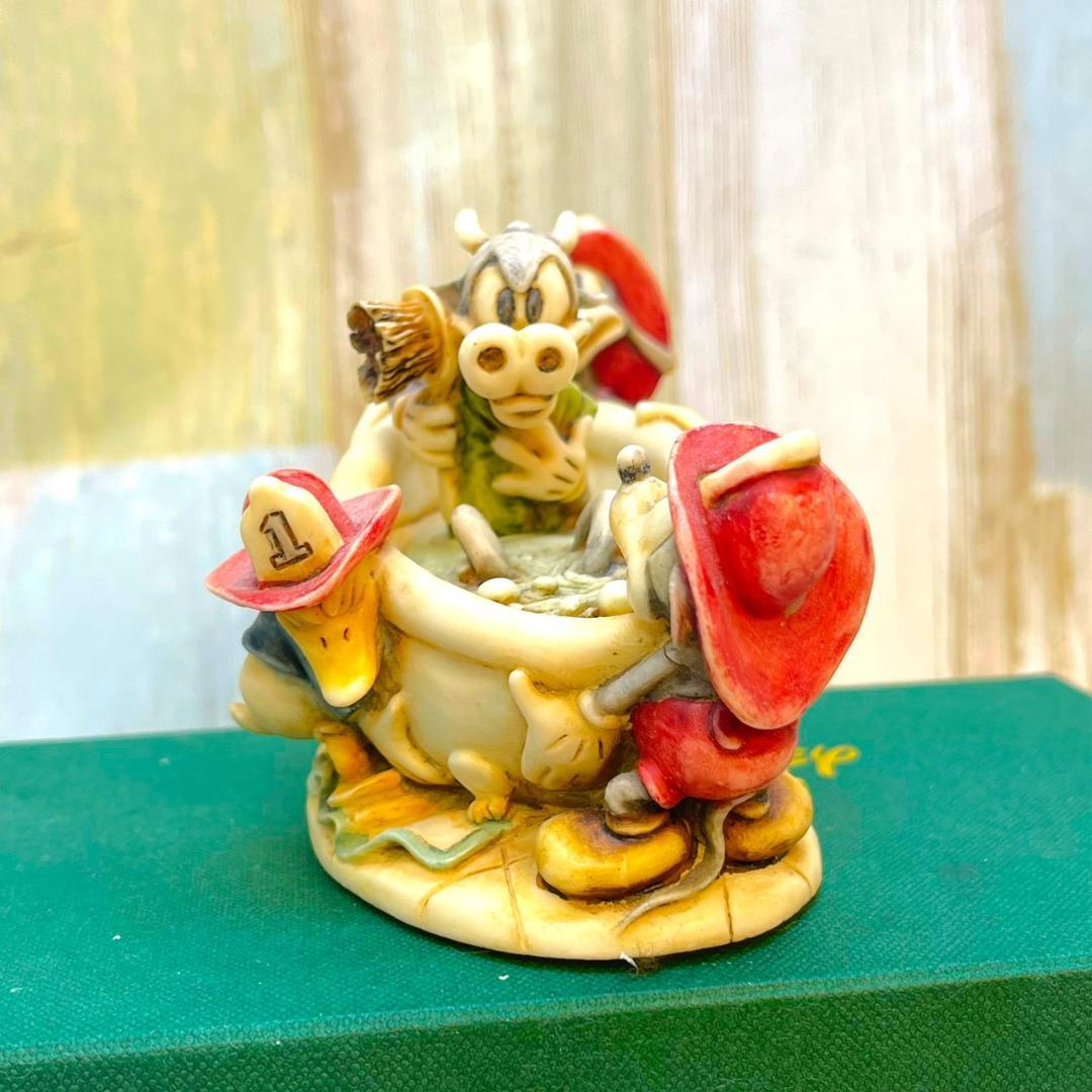 激レア★ミッキーの消防士 ドナルド グーフィー★ハーモニーキングダム