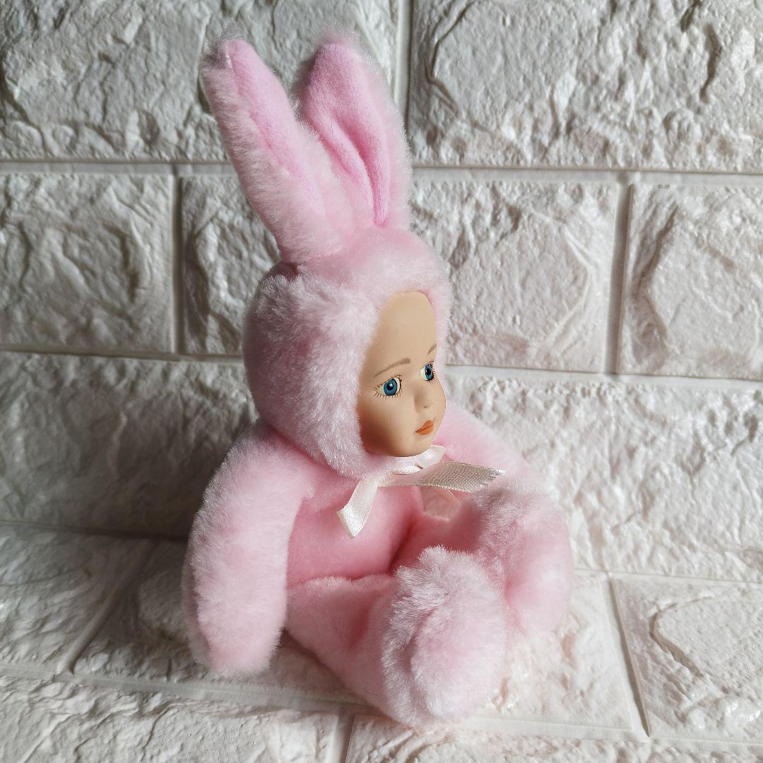 ヴィンテージ うさぎ ぬいぐるみ リアルで可愛い赤ちゃん人形 アメリカ