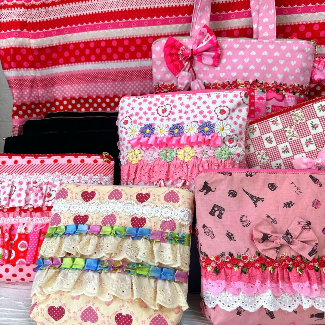 カーテン、ポーチ、バッグハンドメイド