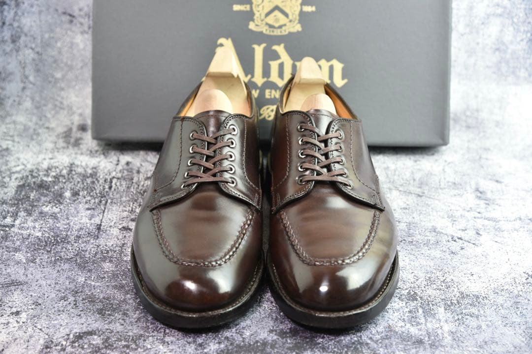 オールデン　コードバン　2490　タンカーOX　6.5D　ミリタリーラスト