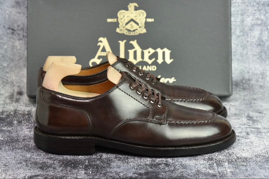 オールデン　コードバン　2490　タンカーOX　6.5D　ミリタリーラスト