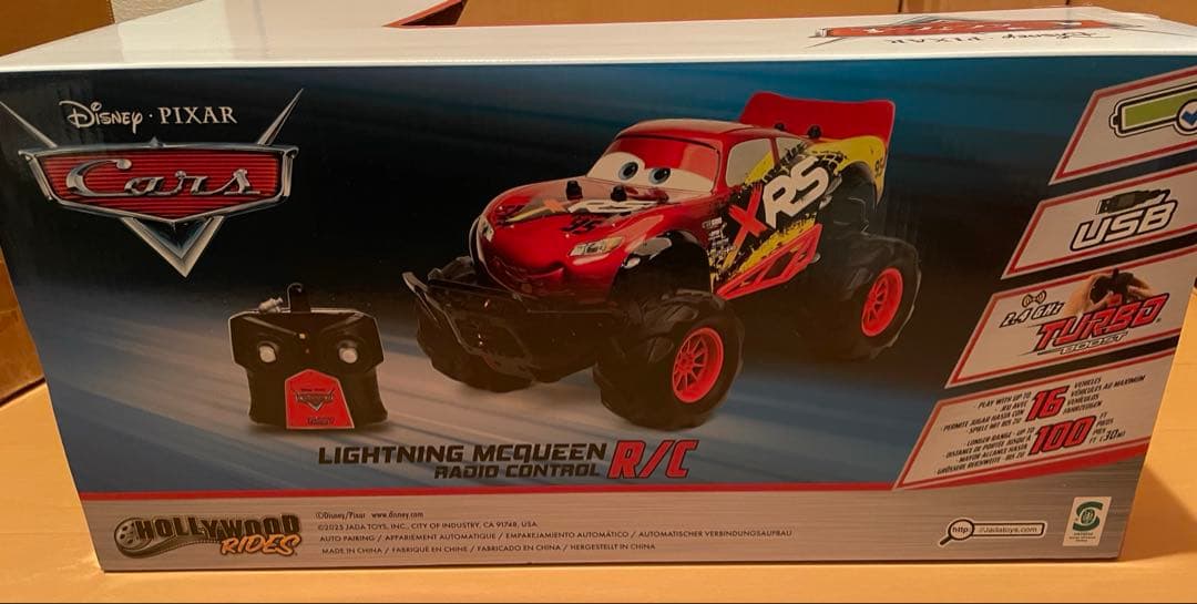 Jada Toys ライトニング マックィーン ラジコン モンスタートラック