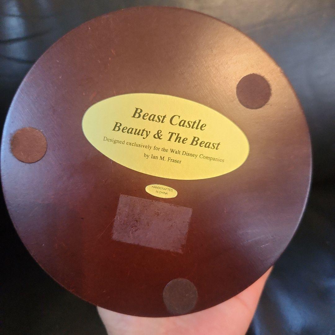 Beast Castle ミニチュア 正規品 ディズニー レア 陶器