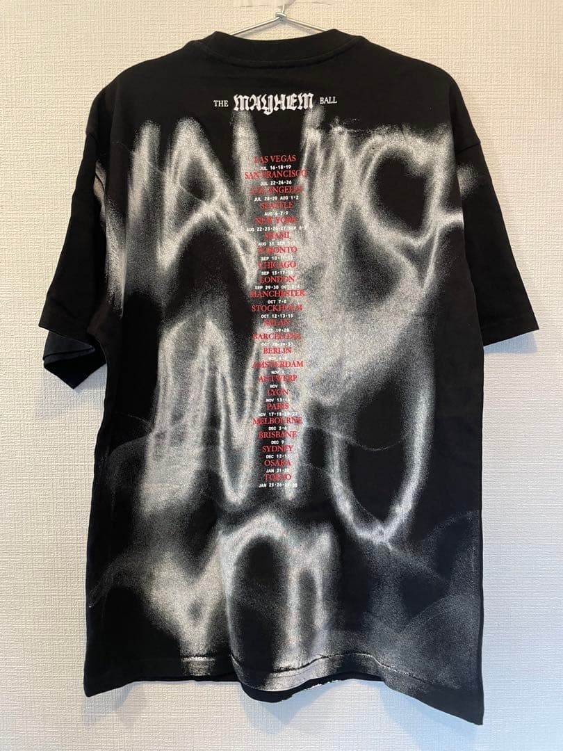 早い者勝ち]Lady Gaga THE MAYHEM BALL Tシャツ M - メルカリ