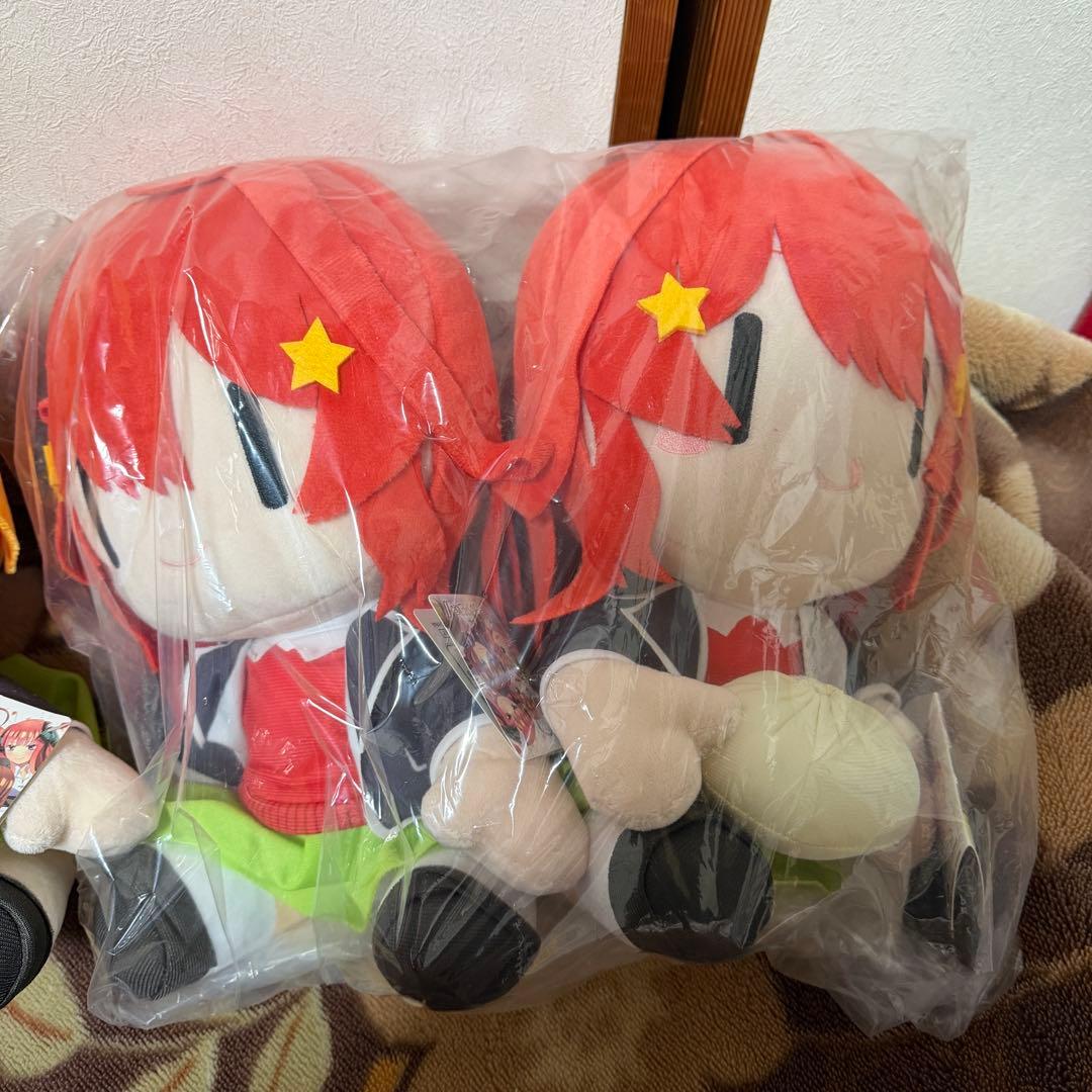 五等分の花嫁 BIGぬいぐるみ タグ付き 未使用 未開封品有