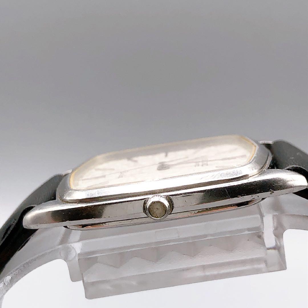 SEIKO Dolce クォーツ 腕時計 6030-5250 スクエア シルバー