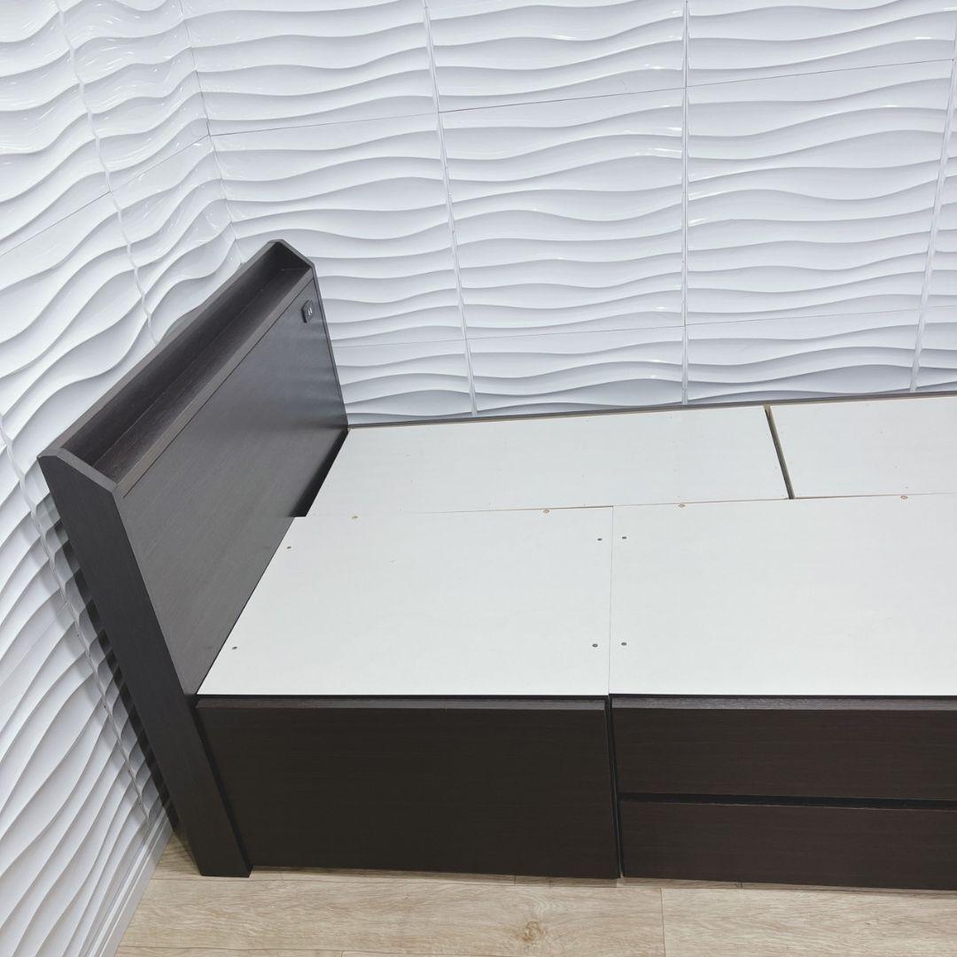 ◇ニトリ◇ベッドフレーム◇シングル◇コンセント収納付◇大阪兵庫京都奈良滋賀和歌山