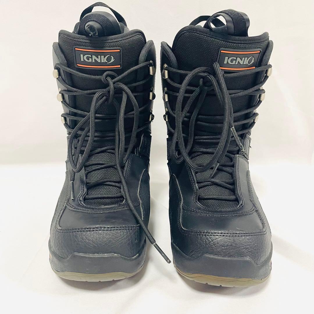 【お買い得3点セット】 IGNIO スノーボードブーツ＋ゴーグル＋収納袋