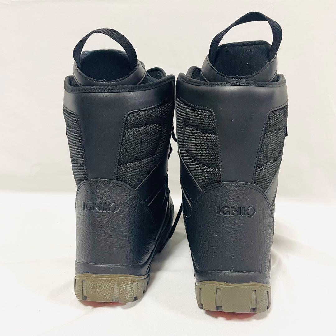 【お買い得3点セット】 IGNIO スノーボードブーツ＋ゴーグル＋収納袋