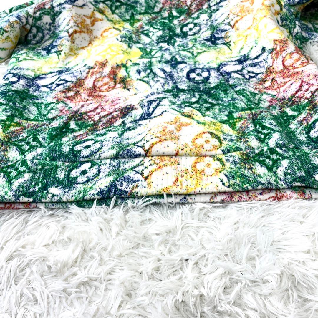 美品　ルイヴィトン　パステル　パーカー　メンズ　XLサイズ　大きいサイズ