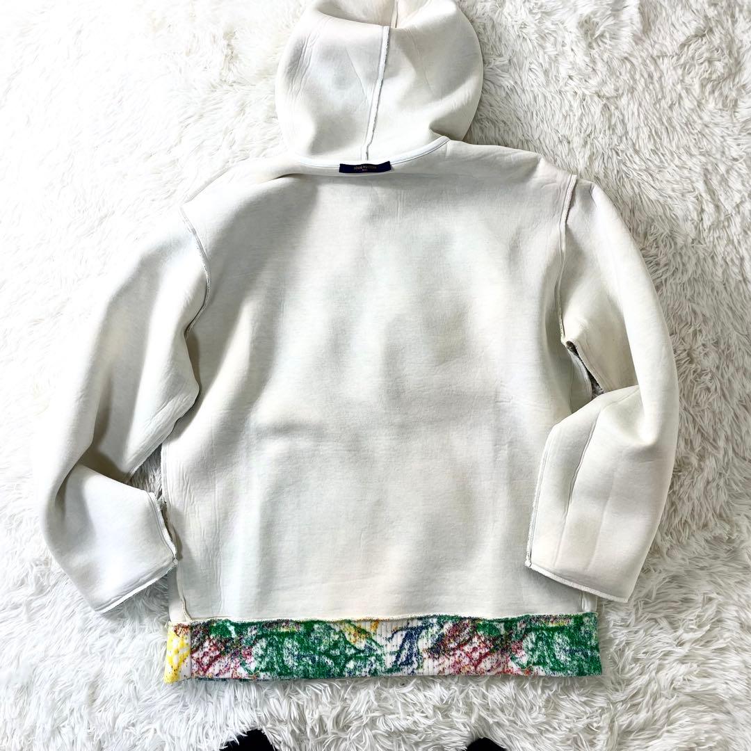 美品　ルイヴィトン　パステル　パーカー　メンズ　XLサイズ　大きいサイズ