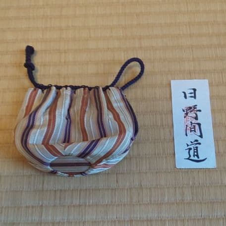 A 44 茶道 茶入 唐物 ( 未使用品 )