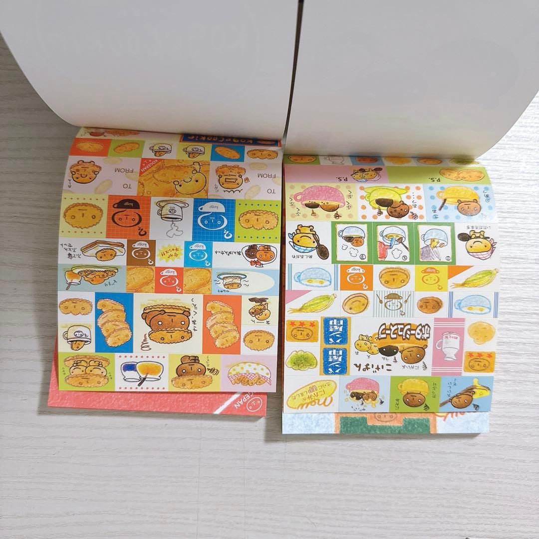 サンエックス こげぱん メモ帳 平成 シール付き