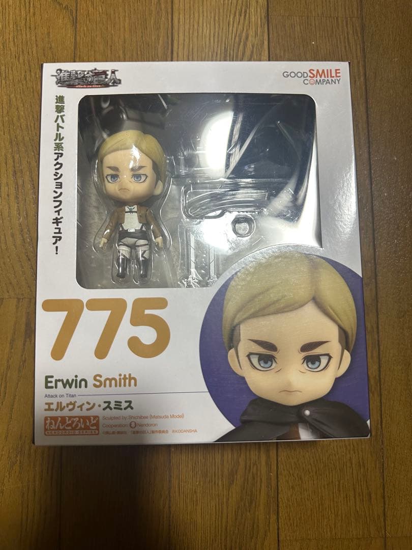 進撃の巨人 ねんどろいど エルヴィン・スミス - メルカリ