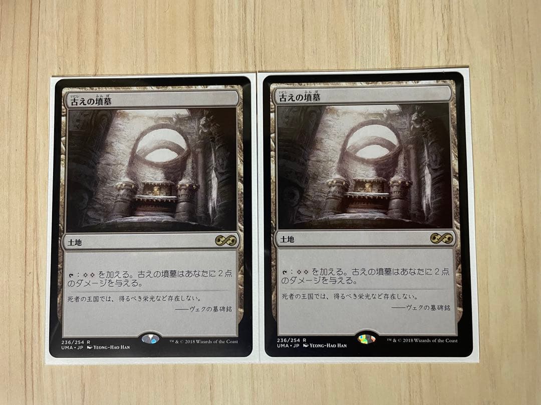 MTG古えの墳墓2枚セット