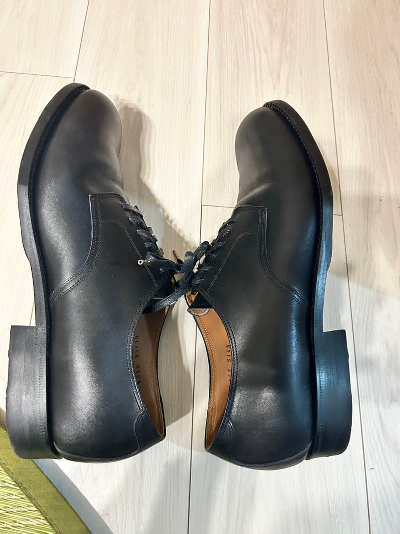 BLACK SIGN 28.0 サービスシューズ　日本製　ブラックサイン　美品