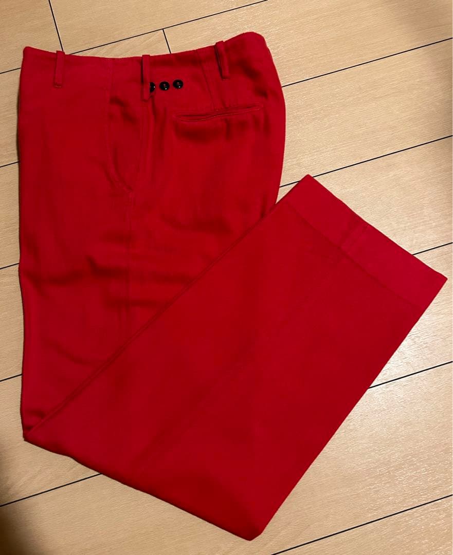 maatee&sons CHEAP CHINO 赤1
