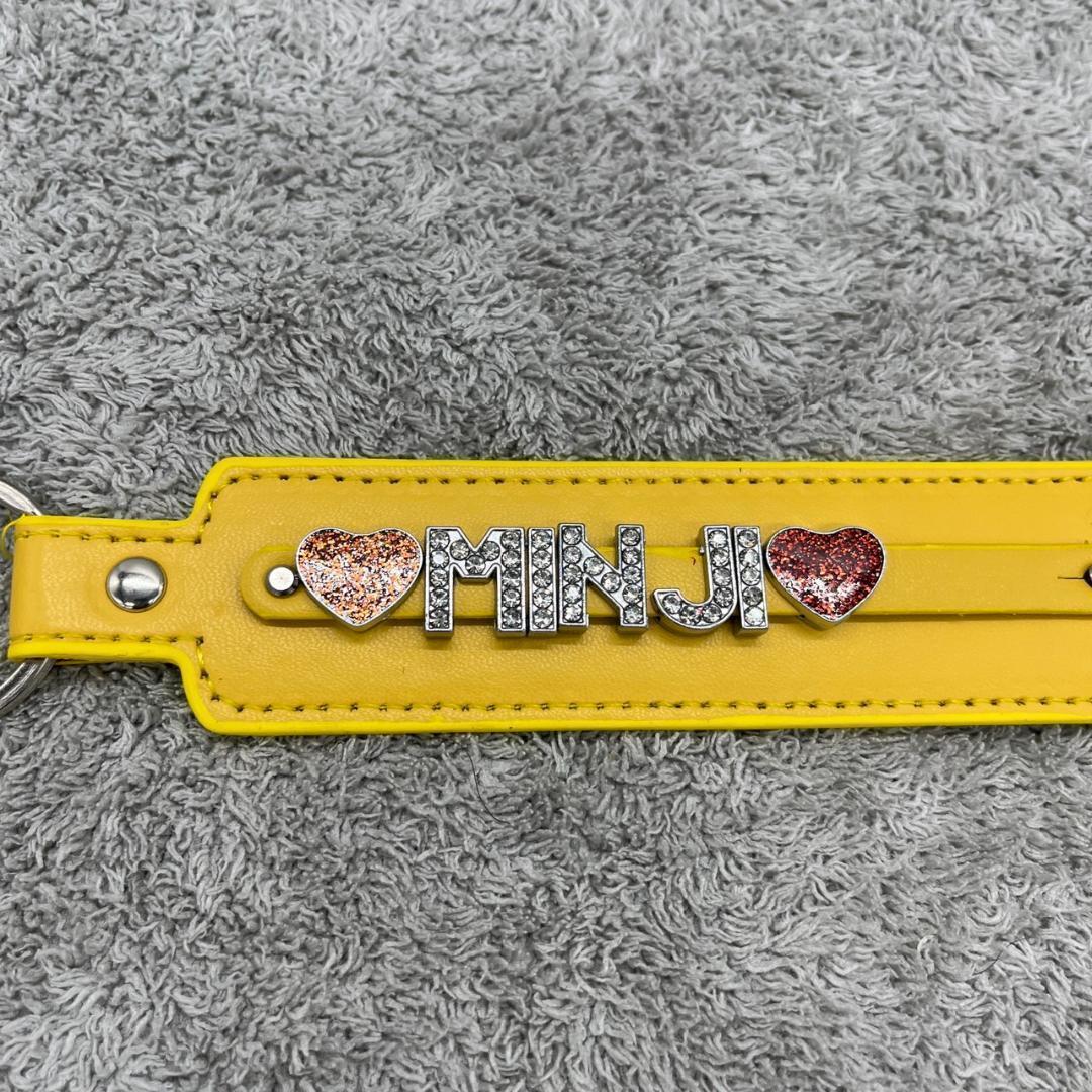 オーダーネームタグ キーホルダー 韓国 アイドル ブレスレット