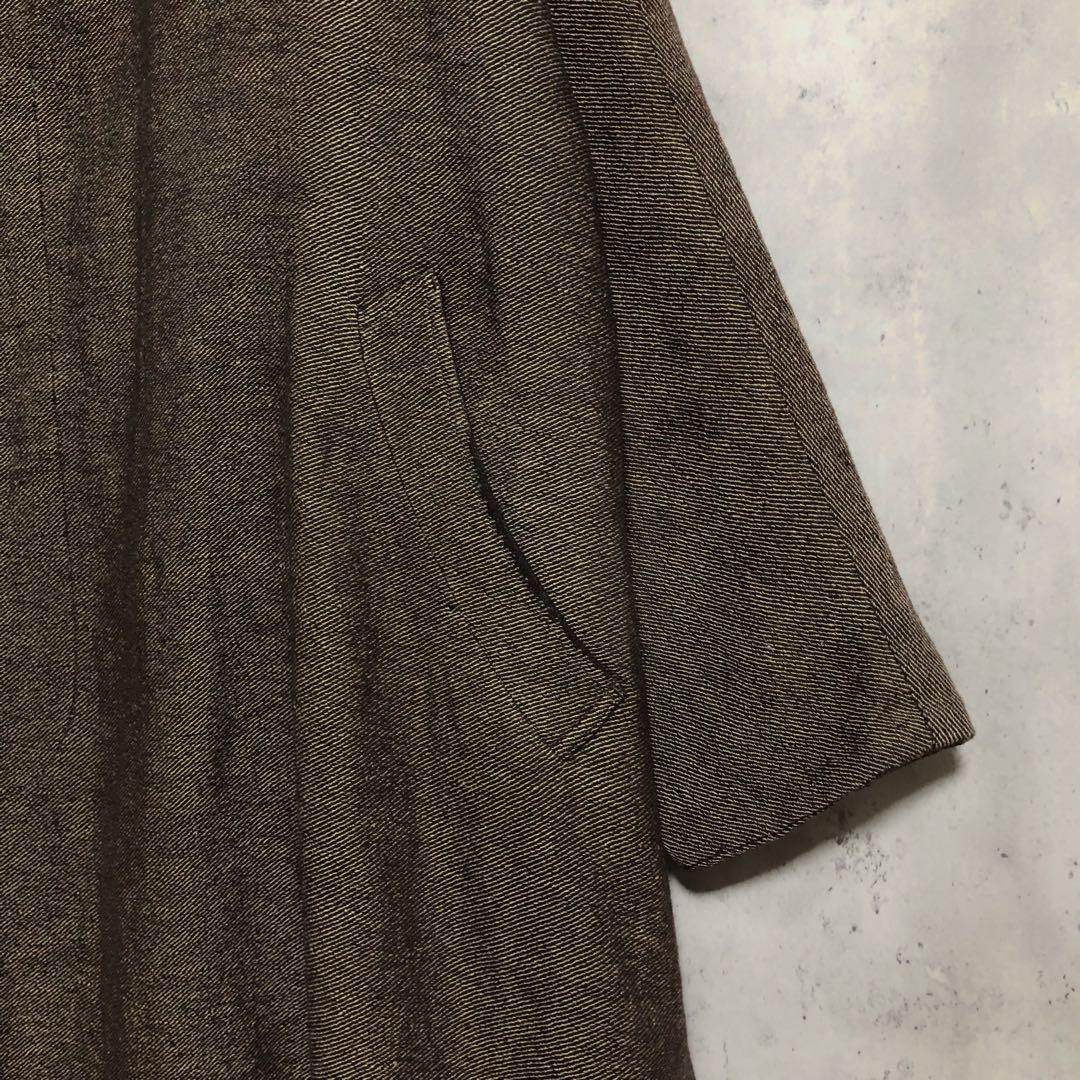 ヨーガンレール JURGEN LEHL ウールリネンツイルロングコート - メルカリ