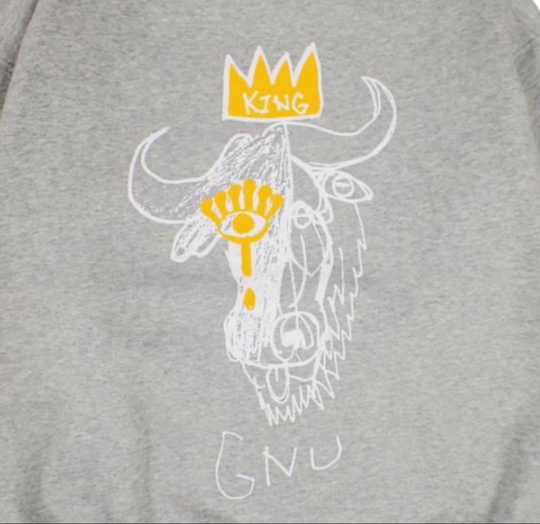 REVIVAL GNU SWEAT GRAY king Gnu スウェットXXL
