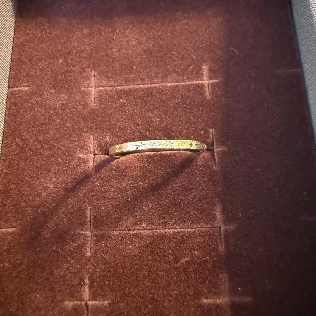 SUZU様 K10 クレール リング 彫刻模様付き