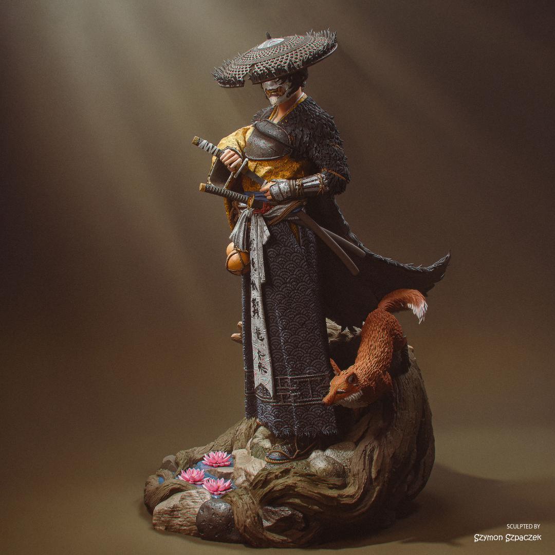 1/8 未塗装未組立 フィギュア ガレージキット ゴースト・オブ・ヨウテイ