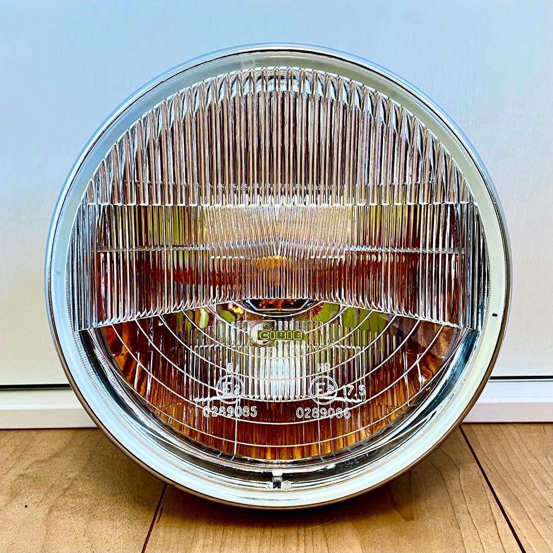 キティ！当時物 シビエ 凹み ヘッドライト CIBIE 極美品 マーシャル キティ様専用！当時物 シビエ 凹み ヘッドライト CIBIE 極美品