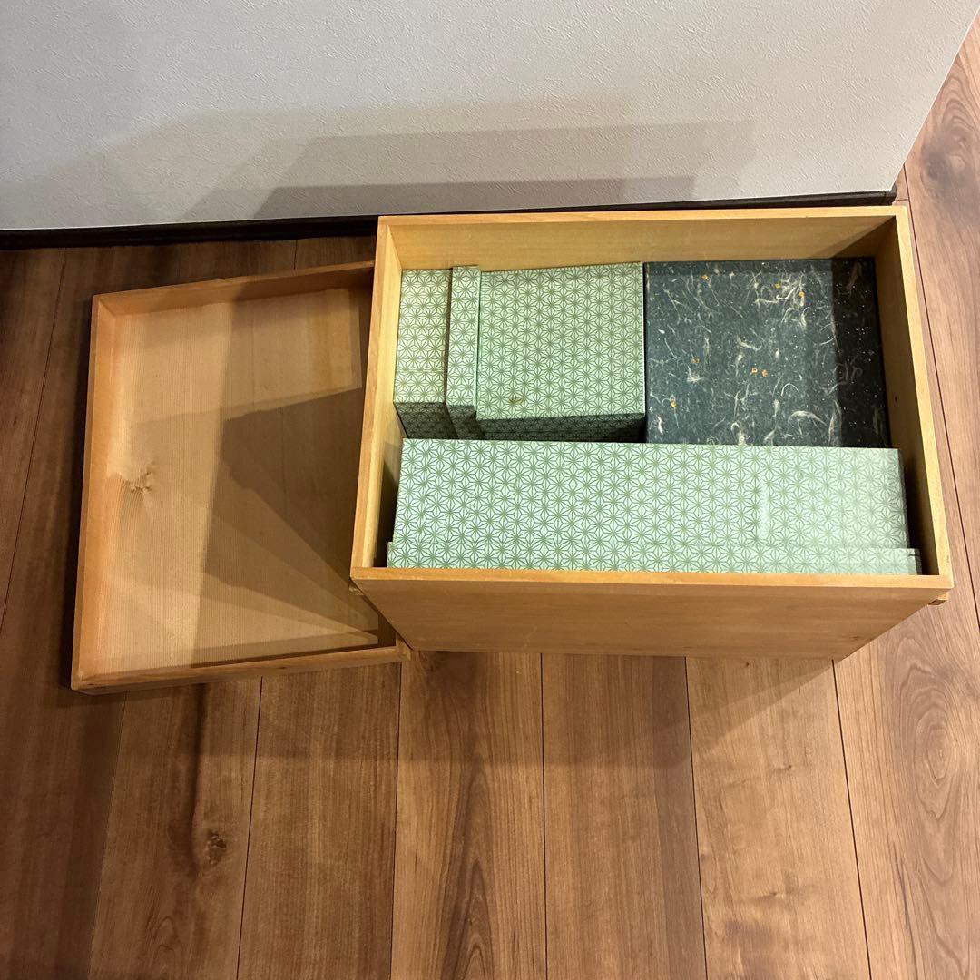 漆塗り重箱・取皿5枚とお屠蘇セット