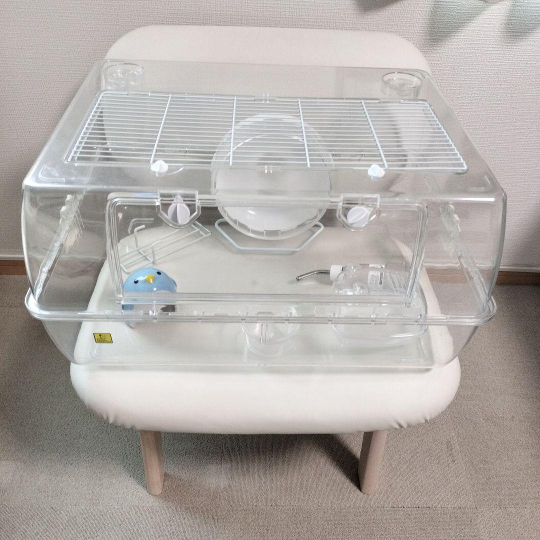 ルーミィ　60　ハムスター飼育ケージ ルーミィ60 グランスペース クリアー【一度のご注文で1個まで】/飼育