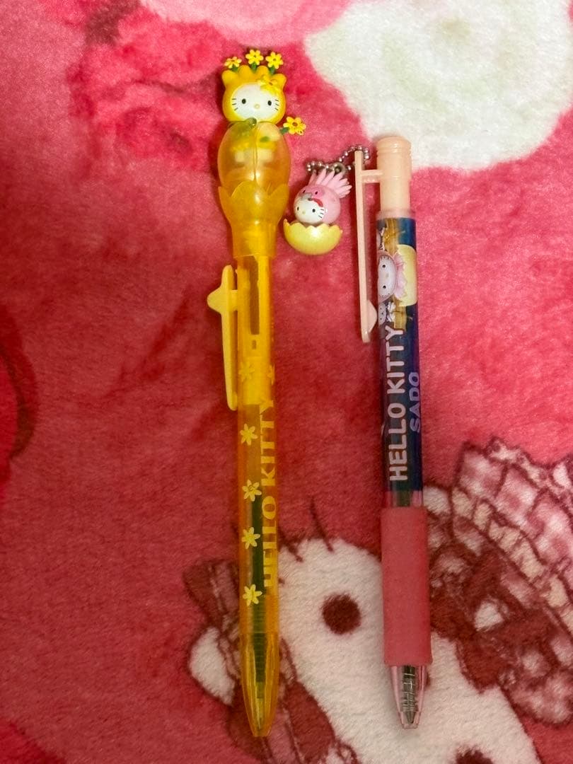 レア】ご当地キティボールペン 房総限定 菜の花フェアリー 2001希少