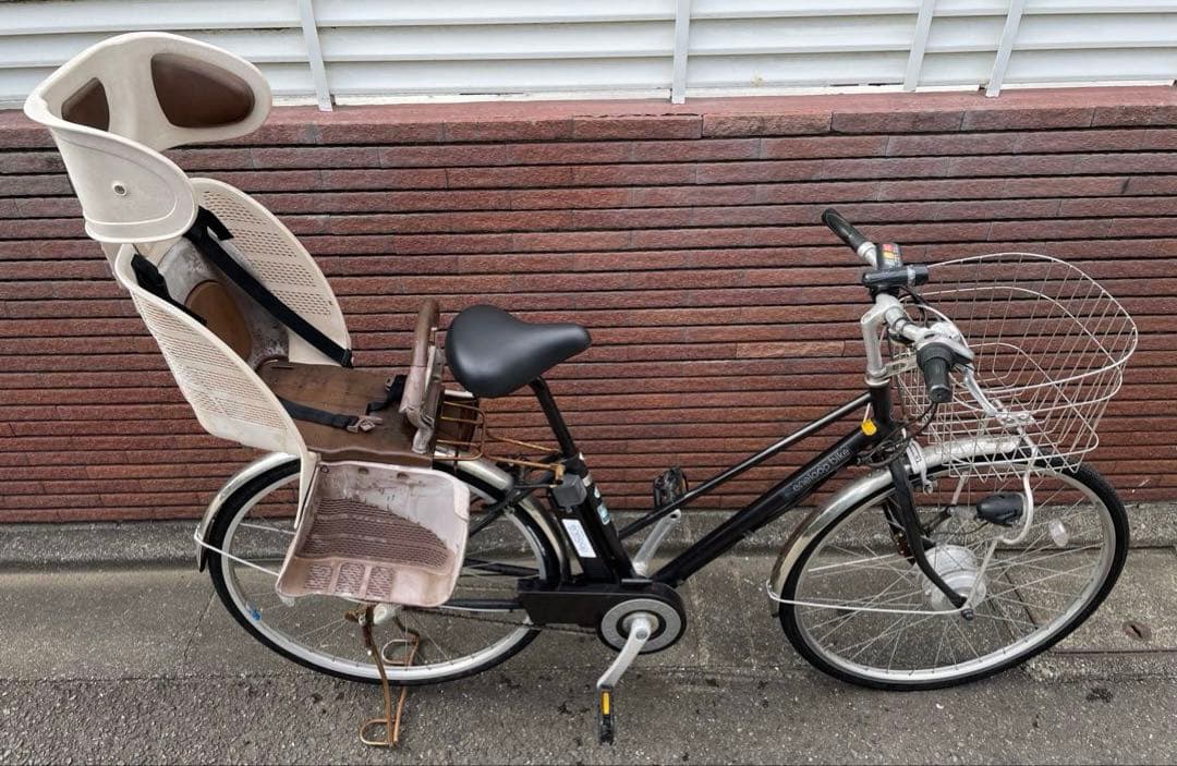 電動アシスト自転車　SANYO エネループバイク 充電器付属