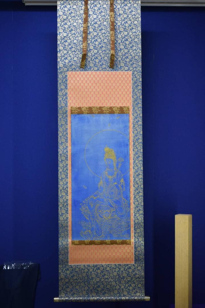 不詳/作者不明/観音像図/布袋屋掛軸HI-468