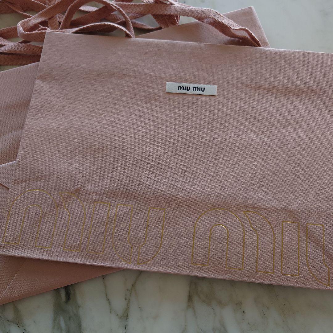 ミュウミュウショッパー計13枚 ミュウミュウリボン10本 ワンピース