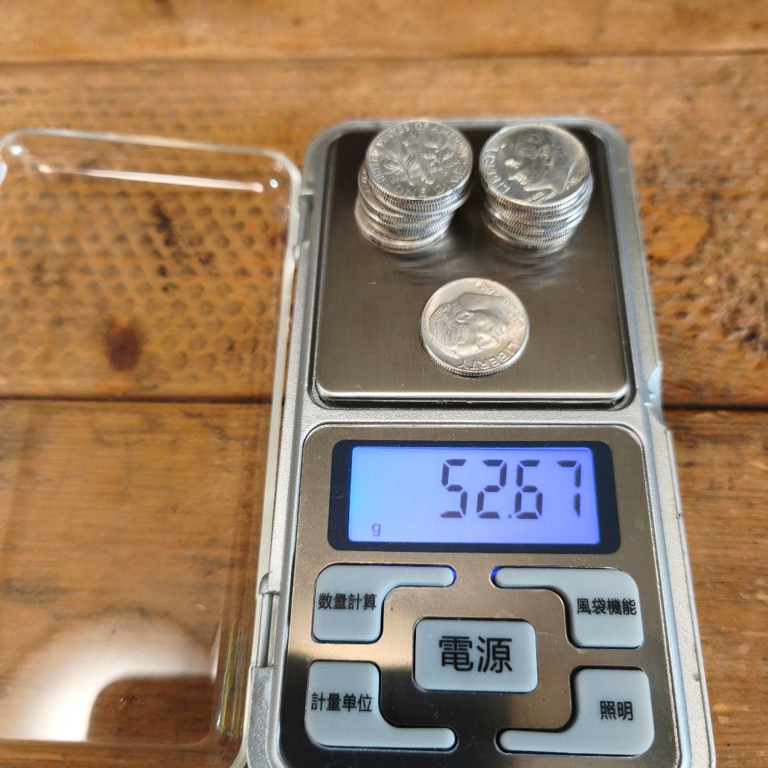 ルーズベルトダイム　２１枚セット