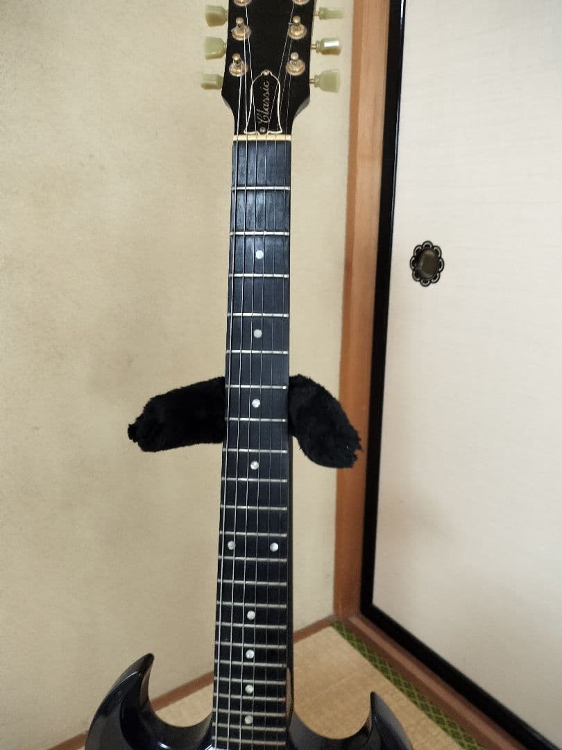 【値下要相談】GibsonギブソンUSA　SGリミテッドエディションエボニー指板