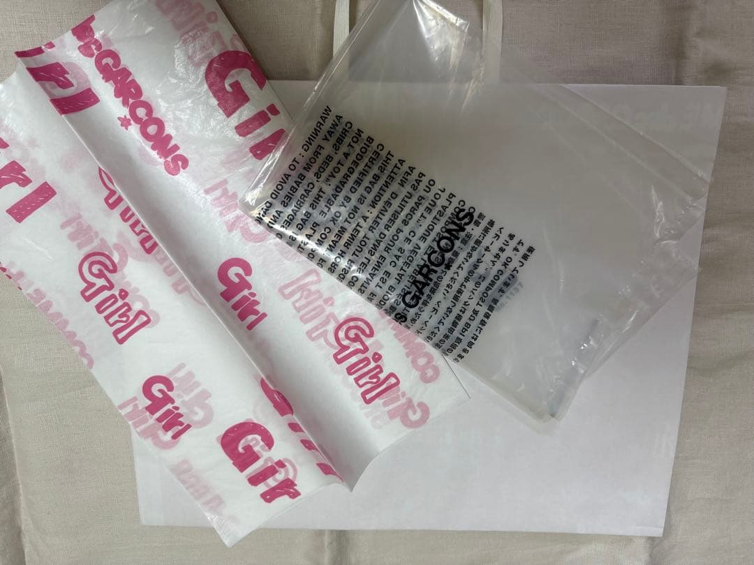 COMME des GARCONS GIRL　ペイントバッグ