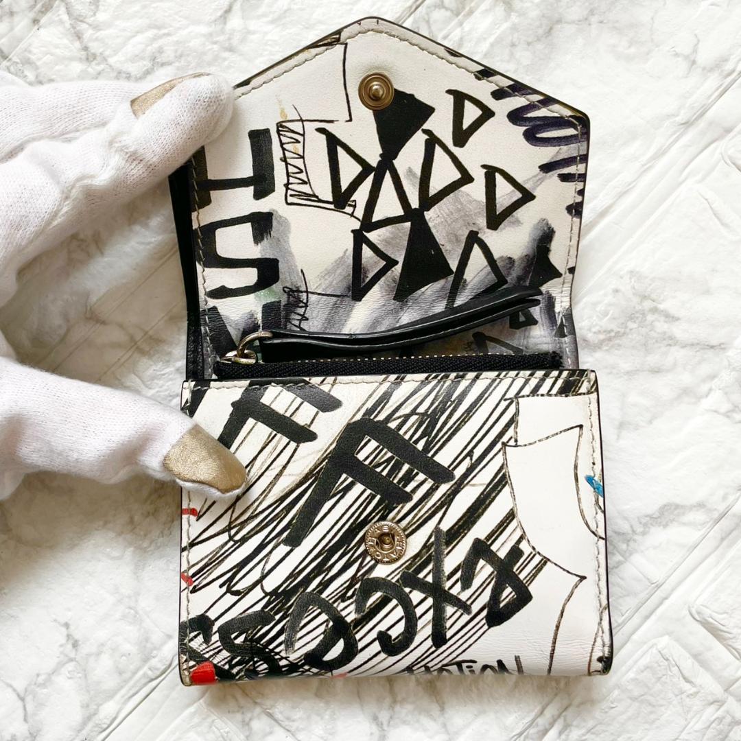 極美品✨MaisonMargiela マルジェラ 折り財布 グラフィティ