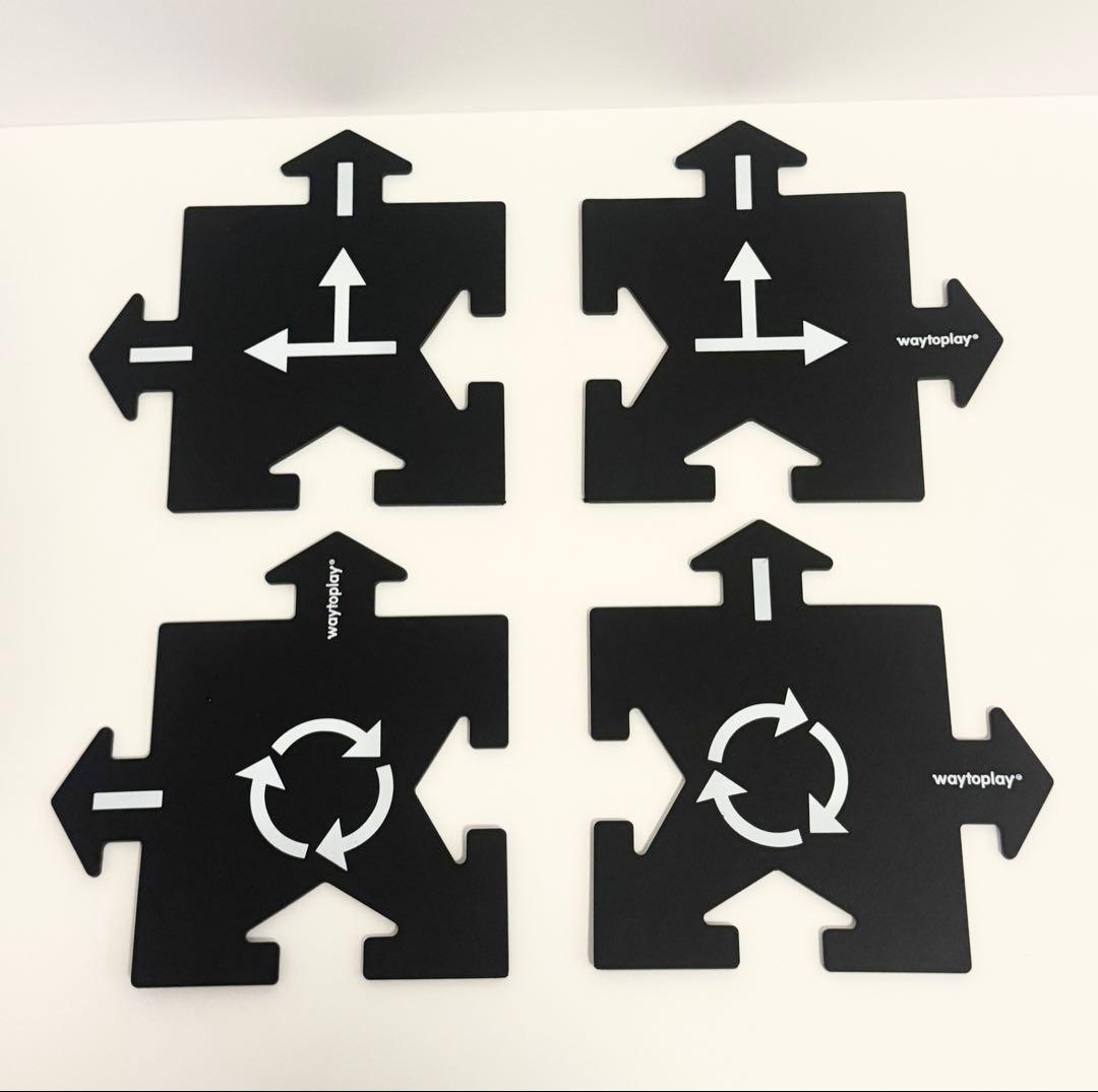 way to play 24ピース　道路マット　おもちゃ 美品