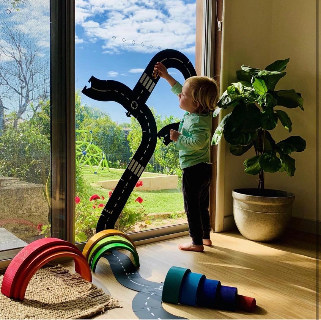 way to play 24ピース　道路マット　おもちゃ 美品