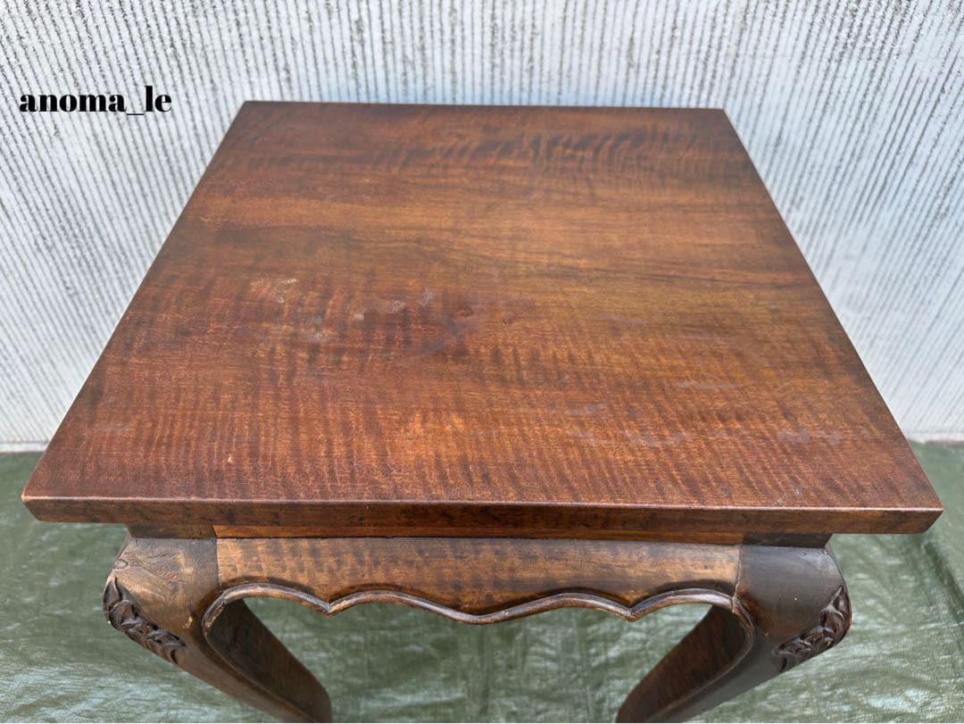 サイドテーブル】2 木製 神戸洋家具 COLONY HOUSE 飾り台 花台