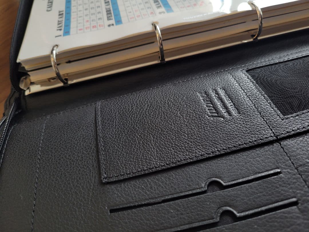 【filofax】A4書類ケース システム手帳