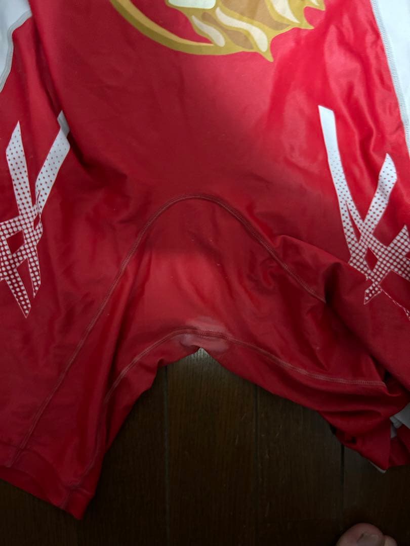 日体大柏高校 レスリング シングレット 赤 nssu kashiwa