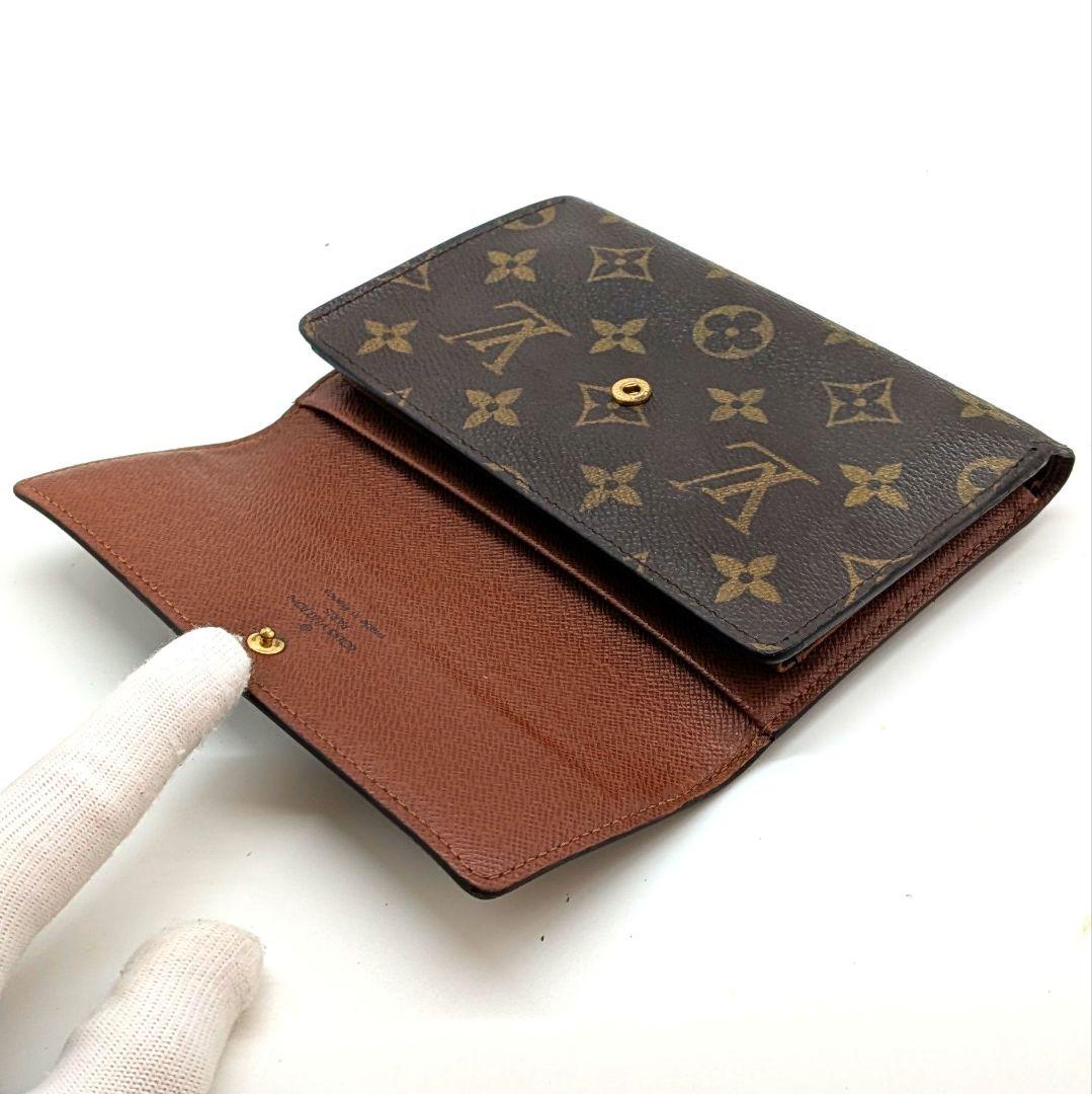 ルイヴィトン モノグラム エテュイ パピエ 三つ折り財布 B43 - メルカリ