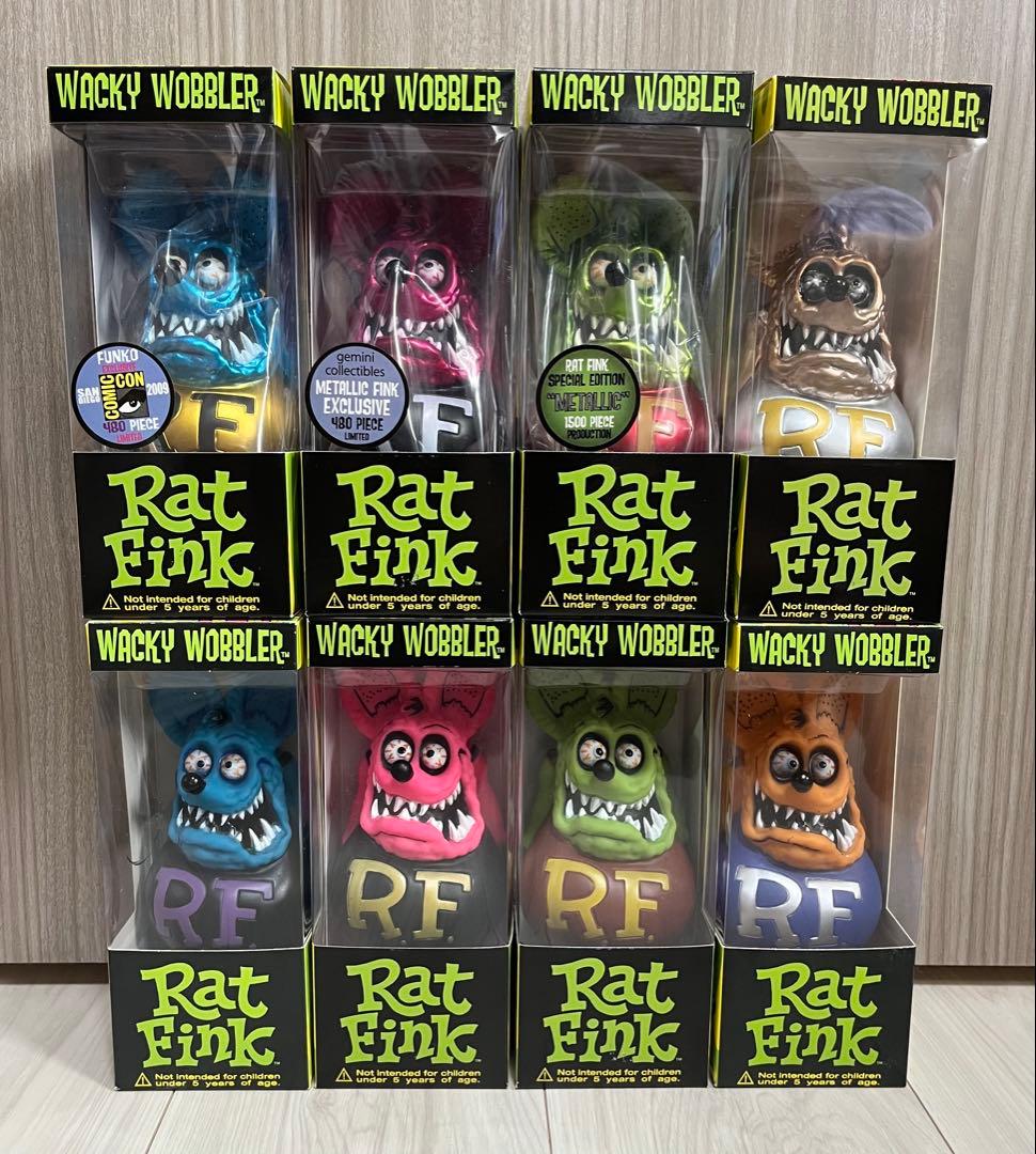 Rat Fink Wacky Wobbler ラットフィンク 8体セット