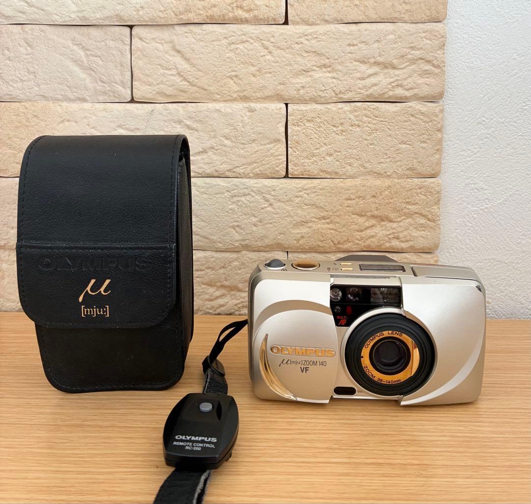 OLYMPUS μ[mju] ZOOM 140 VF コンパクトフィルムカメラ - メルカリ